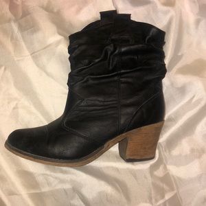Black booties
